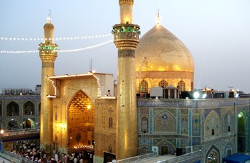 Shrine of Imam Ali in Najaf, Iraq.