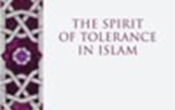 Book cover of the book 'The spirit of tolerance in Islam'