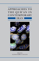Front cover for Approaches to the Qur’an in Contemporary Iran}