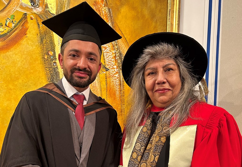 Professor Zayn Kassam and Murid Shah Nadiri