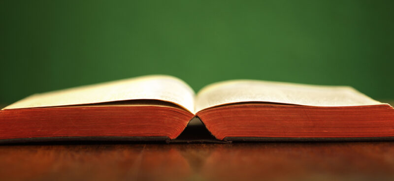 An open book