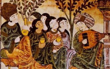 A group of people sitting together and enjoying music