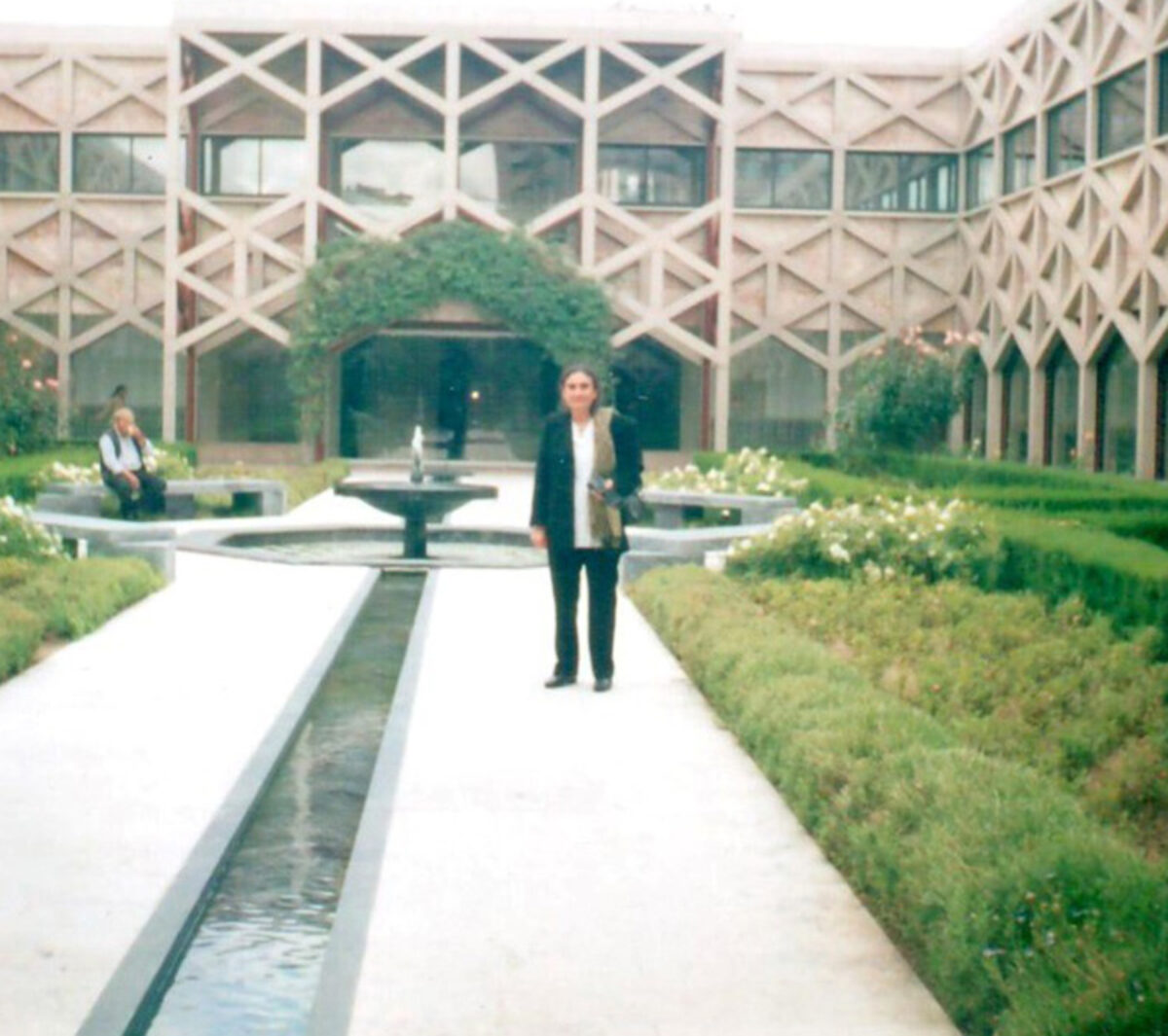 Yasmin Mustafa Aldebiyat at the Ismaili Centre Lisbon.