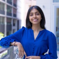 Ayrna Noor Maknojia, STEP C18 student, smiling for a testimonial headshot.