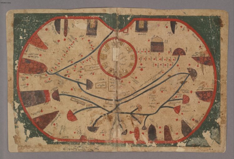 11th Century map of Sicily