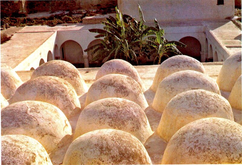Domes of Al-Naqah Mosque.