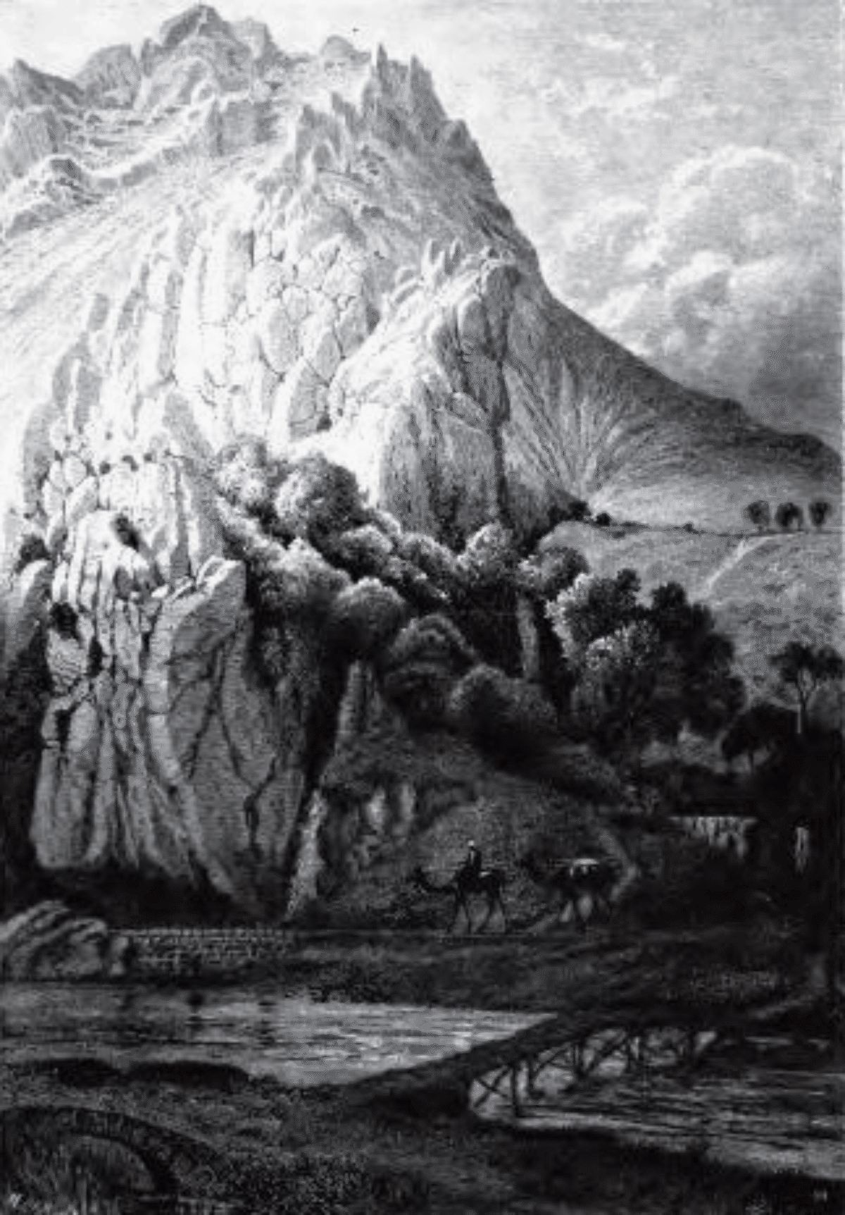 Illustration of Sakhrat al-Minshar
