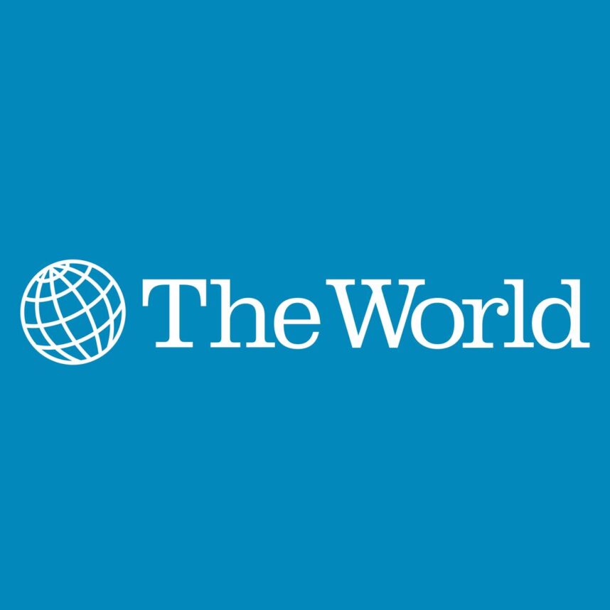 Logo of The World radio