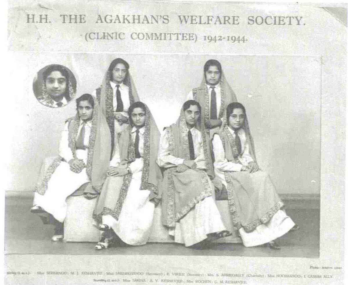 a group of people posing for a photo