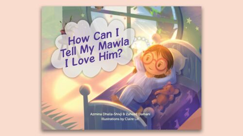 a cartoon of a girl lying in bed