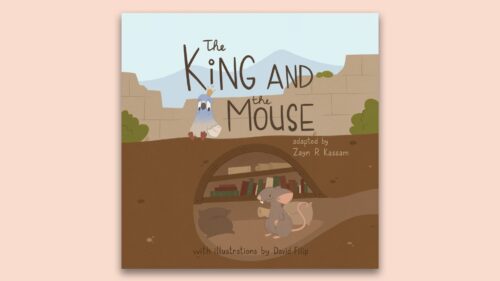 a book cover with a cartoon mouse and a bird