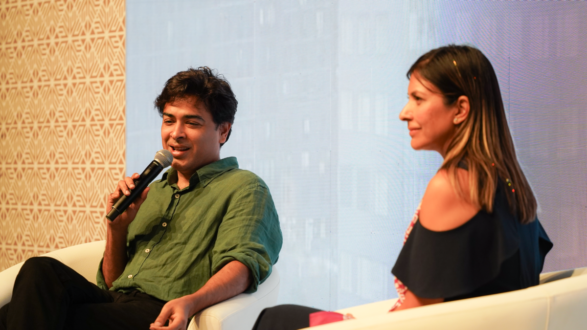 Shehzad Roy and Jazzmin Jiwa