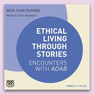 Ethical living through stories book cover for audiobook
