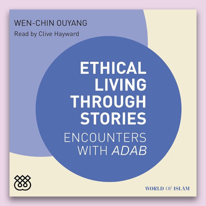 Ethical living through stories book cover for audiobook