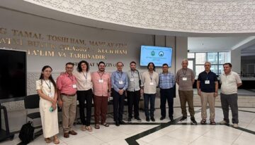 Group photo of scholars at the ASPS Biennial Convention in Tashkent, August 2025