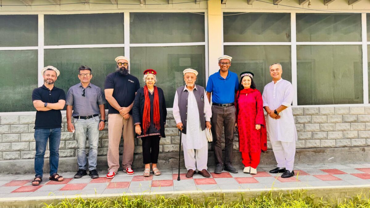 Delegation with community leaders in Gilgit-Baltistan
