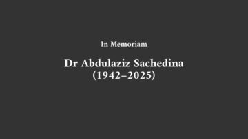 Dr Abdulaziz Sachedina