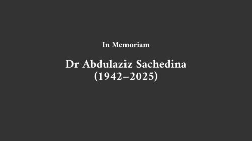 Dr Abdulaziz Sachedina