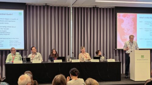 Panel discussion at IIS launch event for A Practical Guide to Critical Religion at the Aga Khan Centre