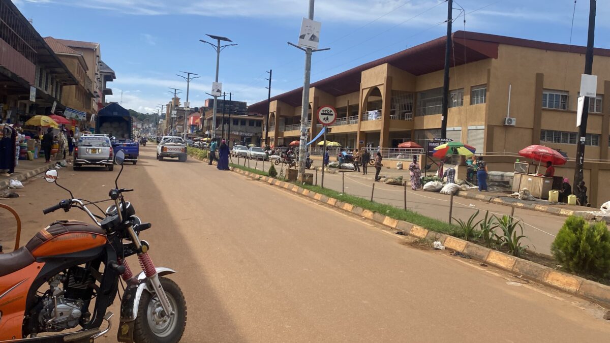 Street scene in Masaka, Uganda